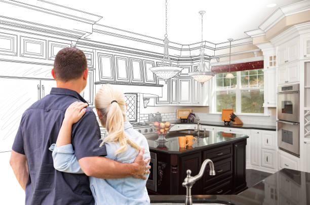 Professional Kitchen Flooring technician working in Severn, MD